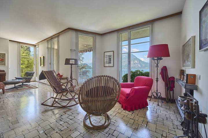 Villa pour 8 personnes, avec Terrasse et Vue sur le lac à Commune de Varenna