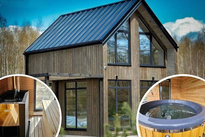 Ferienhaus für 5 Personen, mit Terrasse und Garten sowie Whirlpool und Sauna - 1