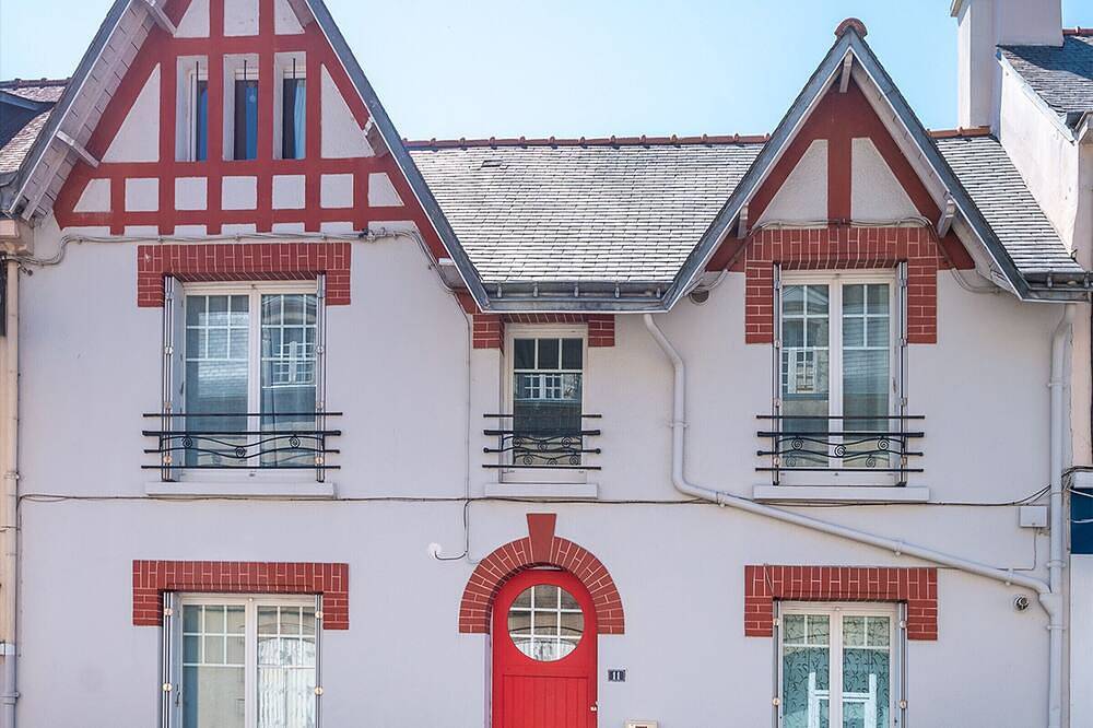 Charming 1930s House in Central Hennebont - Garden, Wifi, Near Amenities in Hennebont, Côte des Mégalithes