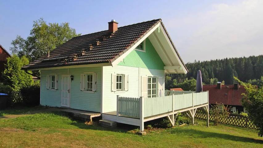 Ferienhaus für 5 Personen, mit Garten und Pool, mit Haustier im Harz