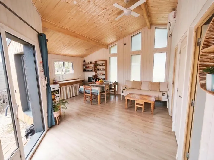 Apartamento de vacaciones para 5 personas, con jardín - 1