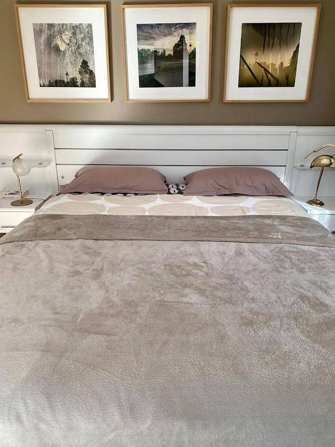 Chambre d’hôte pour 3 personnes, avec vue ainsi que jardin et balcon