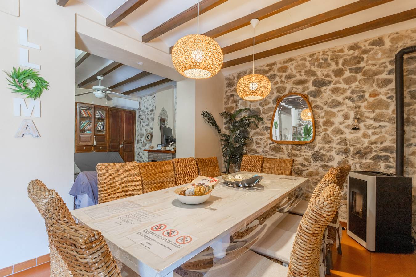 Casa de vacaciones 'Casa La Lloma' con vistas a la montaña, piscina privada y Wi-Fi in Benisa, Costa Blanca