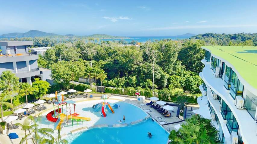 Appartement de vacances pour 2 personnes, avec sauna et jardin ainsi que piscine et vue