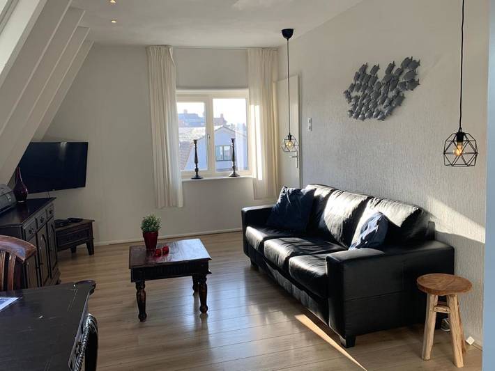 Ferienwohnung für 2 Personen, mit Balkon und Terrasse sowie Sauna und Ausblick in Egmond