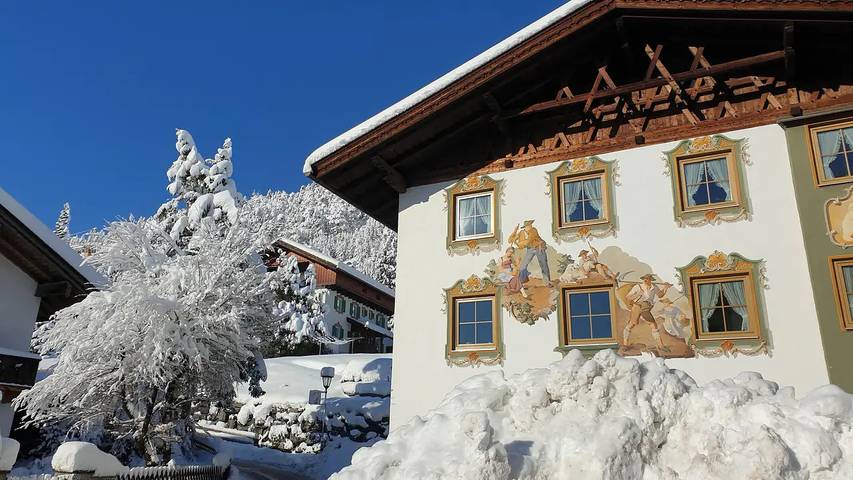 Hütte für 2 Personen, mit Balkon im Karwendel - 3