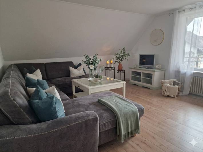 Appartement de vacances pour 5 personnes, avec Balcon/Terrasse ainsi que Balcon et Terrasse
