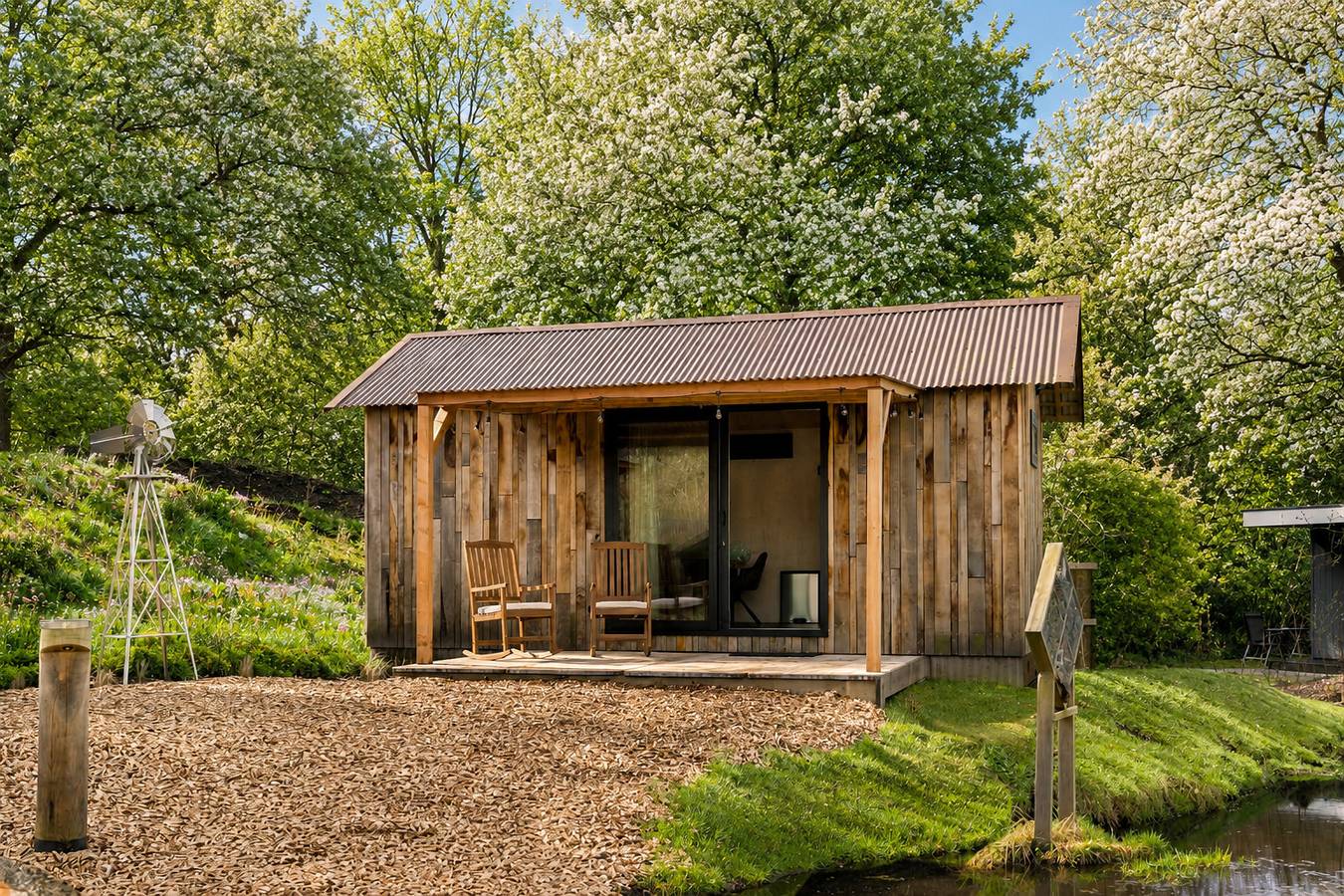 Vakantiehoeve Si-Es-An — Barn Lodge | 2 Personen in Hardenberg, Regio Zwolle