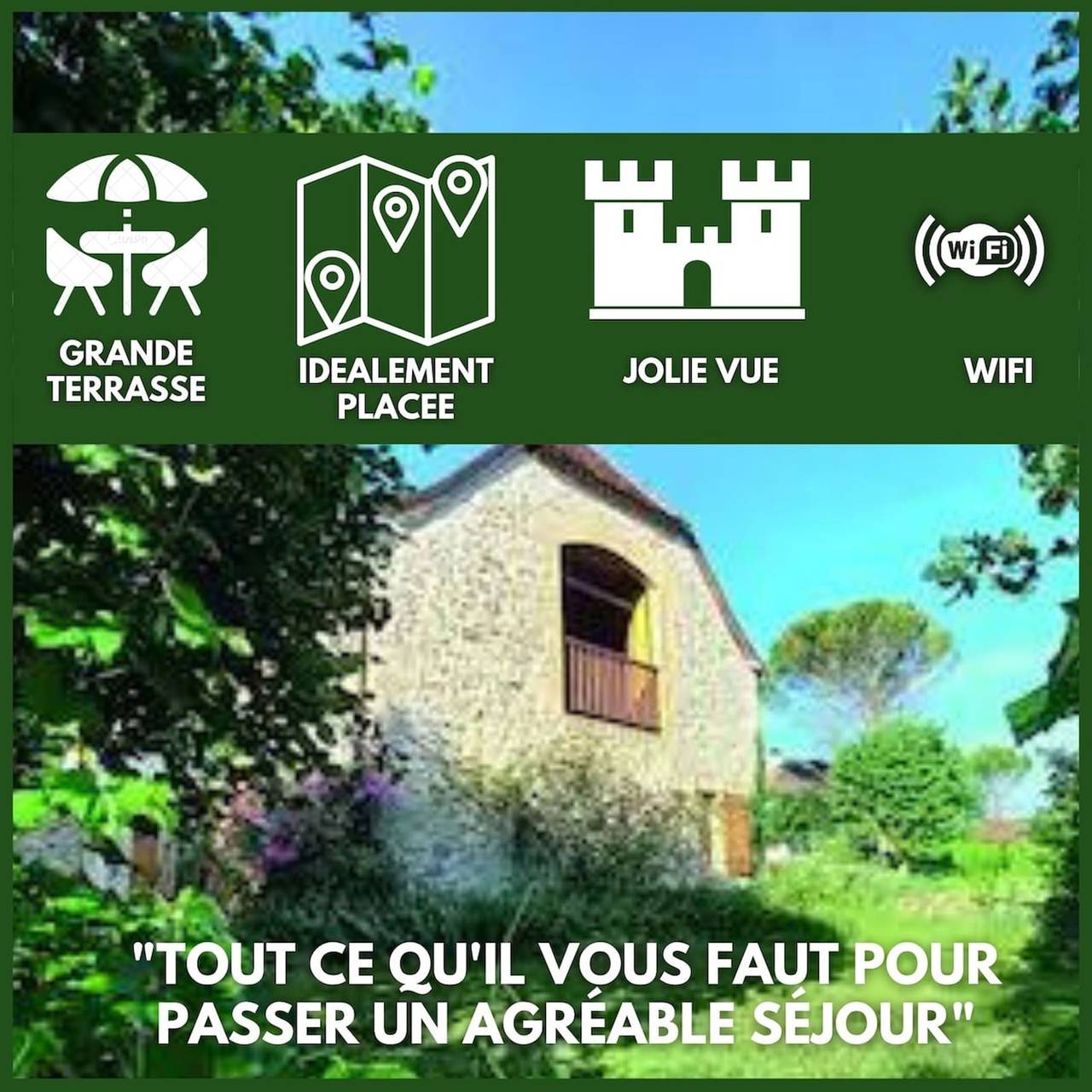 La Sagnarde, Maison en pierre, Loubressac in Loubressac, Massif Central