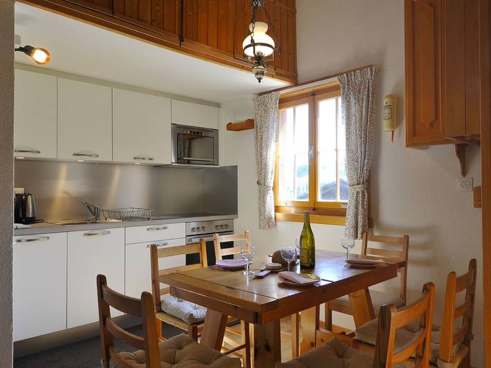 Location de vacances pour 6 personnes, avec jardin ainsi que balcon et vue à Gruyères - 3