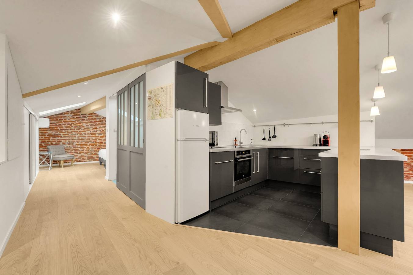 Appartement entier, Don Sopra - Loft à 200 m de la place du capitole in Capitole (Toulouse), Toulouse