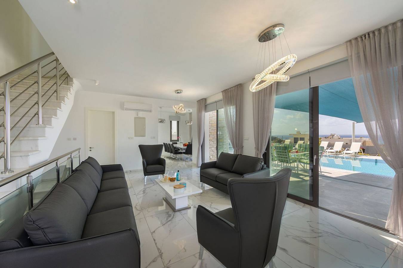 Luxury Paphos Villa | Villa Aldebaran | 5 Bedroom Villa | Private Swimming Pool | Great Sea Views in Paphos, Südzypern