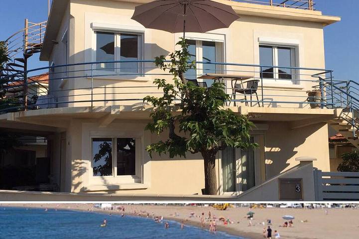Ferienwohnung für 5 Personen, mit Garten und Terrasse, mit Haustier in Valras-Plage