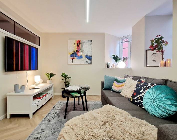 Apartament wakacyjny dla 4 osób, z widok na jezioro, Dla rodziny w Bergen