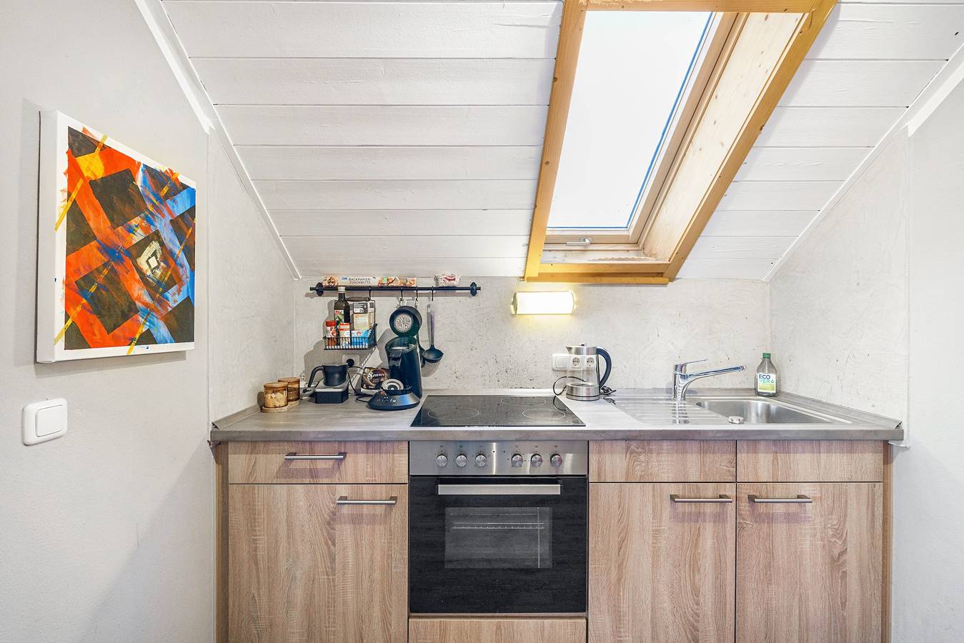 Ganzes Studio, Studio-Apartment „Zauberhafte Wohnung direkt am Bach“ mit Bergblick und Wlan in Benediktbeuern, Bayerische Alpen