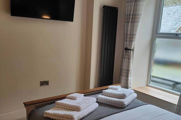 Ganze Wohnung, Apartment-Deluxe-Eigenes Badezimmer-Bergblick in Beddgelert, Snowdonia