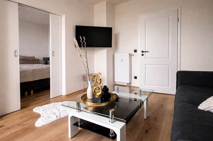 Ganze Wohnung, Stilvolles Apartment nahe Zeisigwald | Große Wohnküche & Gartenblick in Chemnitz, Chemnitz und Umgebung