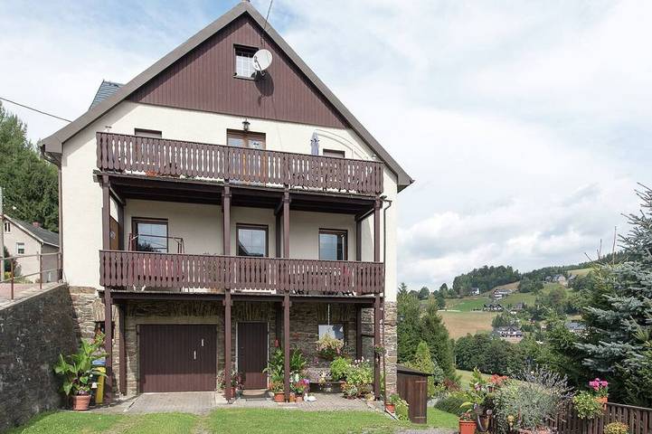 Ferienwohnung für 4 Personen, mit Balkon und Garten in Rittersgrün