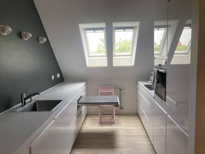 Modernes helles Zimmer im Loft am See in Tegel Berlin, Berlin