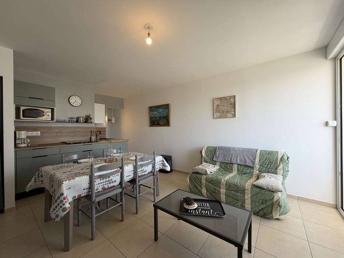 Gîte pour 6 personnes, avec Balcon dans Plage des Becs