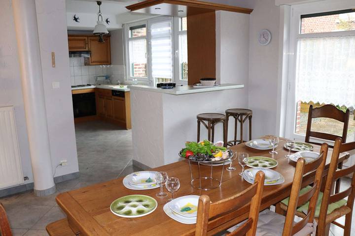 Gîte pour 9 personnes, avec jardin et terrasse à Bray-Dunes - 3