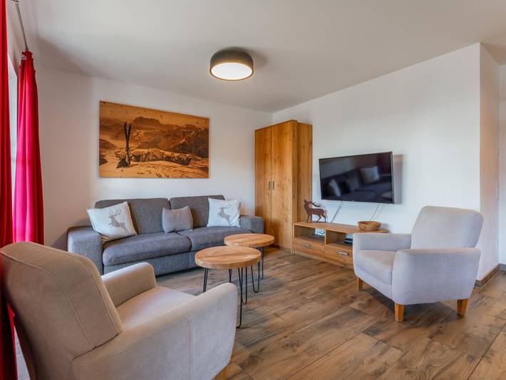 Vakantieappartement voor 6 personen, met balkon en sauna in Piesendorf