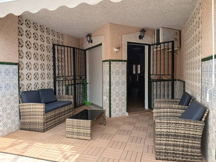 Ferienhaus 'Casa Vacacional Premium En La Playa' mit WLAN und Klimaanlage in Puerto de Mazarrón, Mazarrón