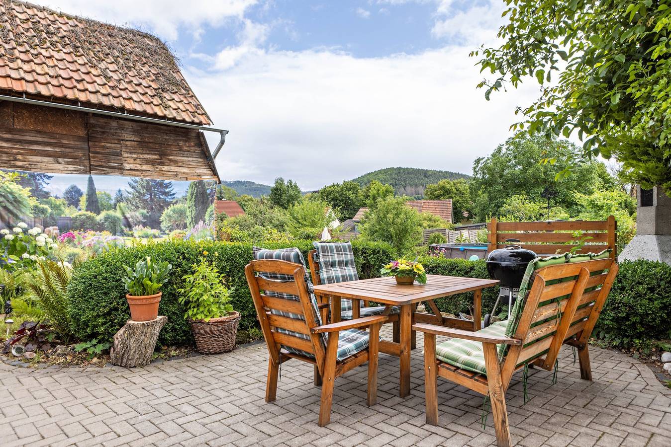 Ganze Wohnung, Ferienwohnung "Burgblick" mit Gemeinschaftsterrasse und Wlan in Plaue, Thüringer Kernland