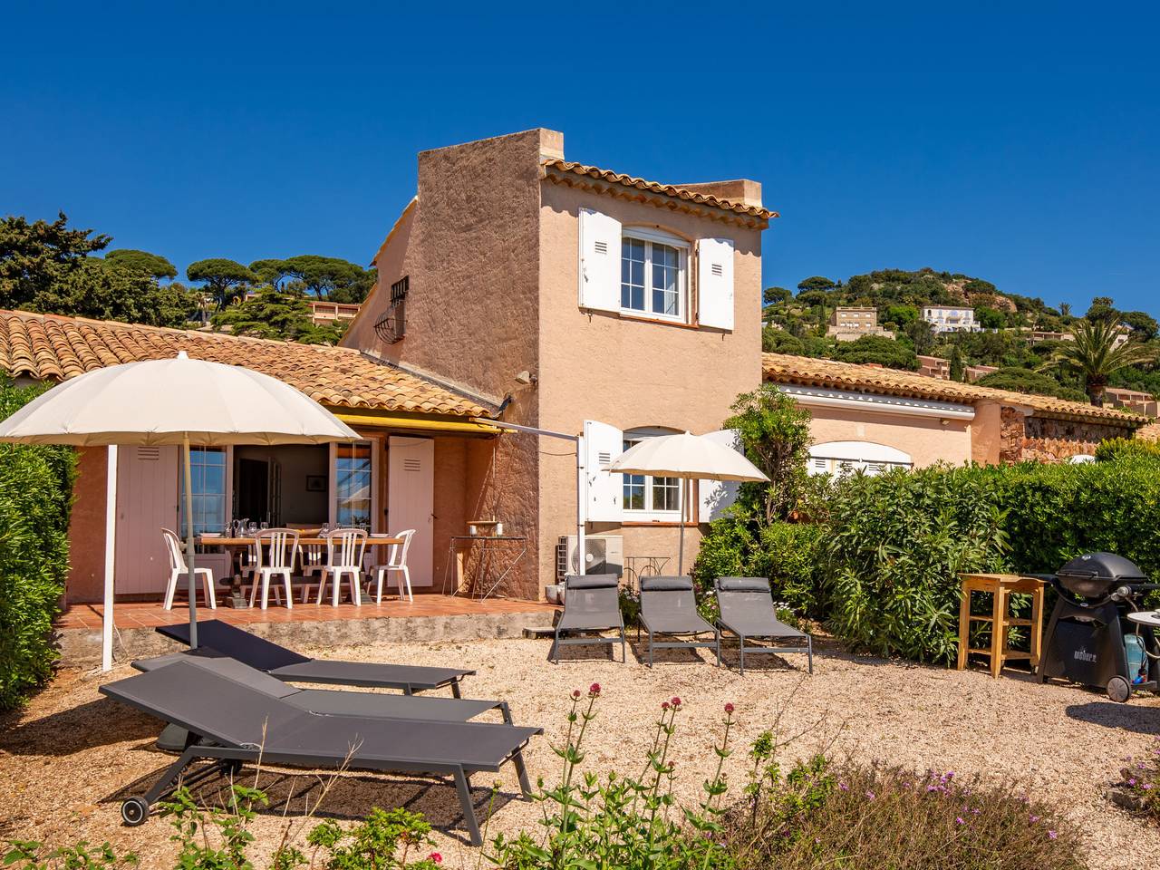 El Cantarello in Sainte-Maxime, Mittelmeerküste (Frankreich)