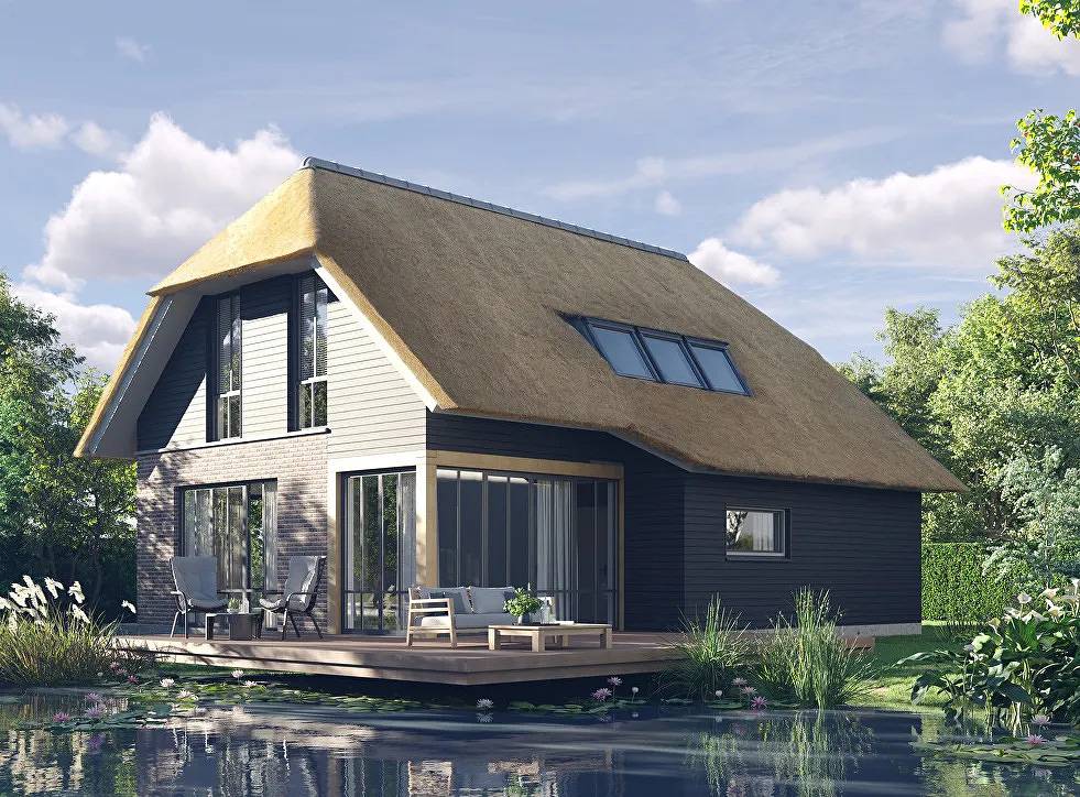 Resort Hof van Nassau — Landgut Villa mit Hottub am Badeteich | 10 Personen in Baarle-Nassau, Nordbrabant