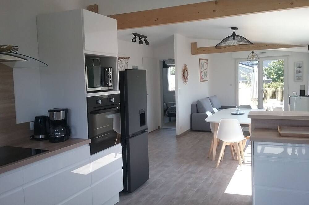 Gut ausgestattetes neues Haus 900m Strand in Penmarc'h in Penmarc'h, Côte de Cornouaille