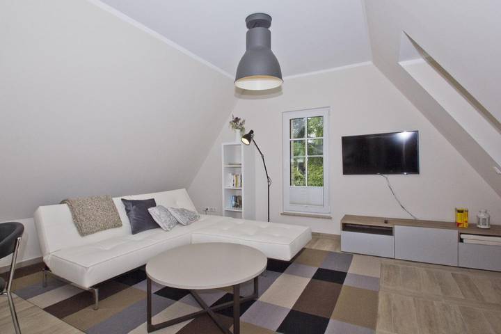 Apartamento entero, Ruhige Lage nah am Meer, Dachterrasse - Ferienhaus Auszeit FeWo 03 in Alt Reddevitz, Mönchgut