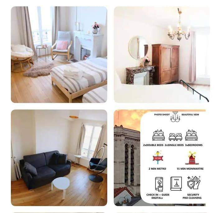 Location de vacances pour 6 personnes, avec vue à Aubervilliers