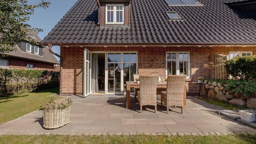 Ferienhaus für 6 Personen, mit Sauna und Terrasse sowie Garten in Westerland - 2