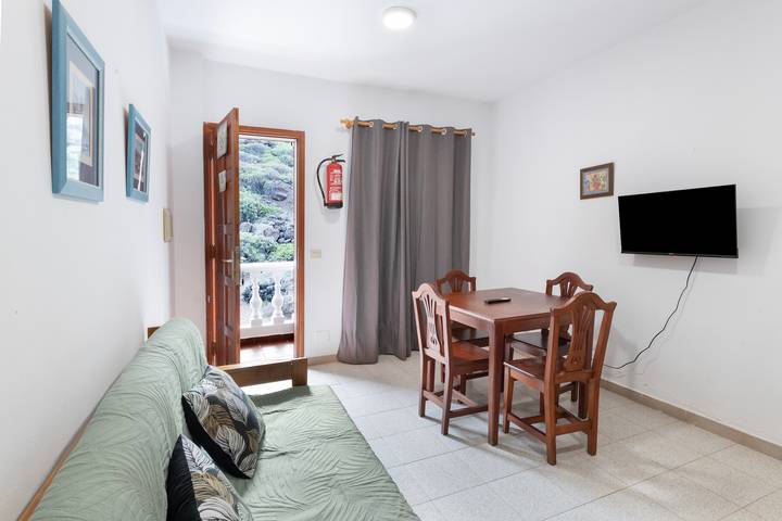 Apartamento entero, Apartamento 'Apartamento D' con vistas al mar, terraza privada y Wi-Fi in Barlovento, La Palma Norte