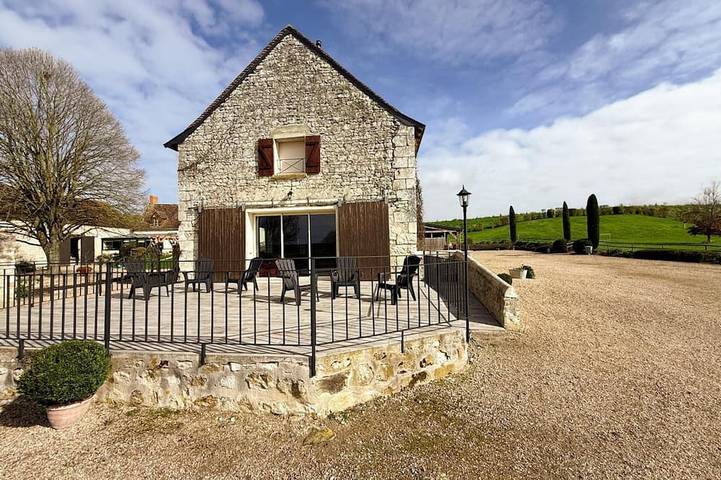 Gîte pour 15 personnes, avec Terrasse et Jardin