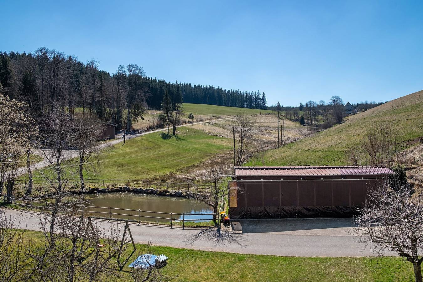 Ganze Wohnung, Ferienwohnung 'Armbruster' mit Gemeinschaftsterrasse, Gemeinschaftsgarten und Wi-Fi in St. Georgen, Mittlerer Schwarzwald