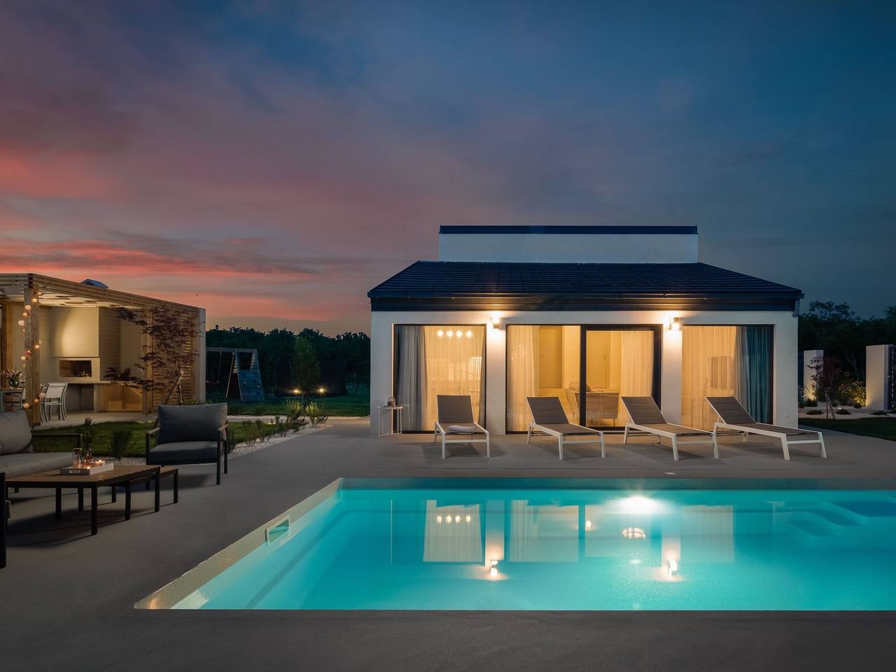 Villa Lu in Oklaj in Sibenik, Šibenik-Knin