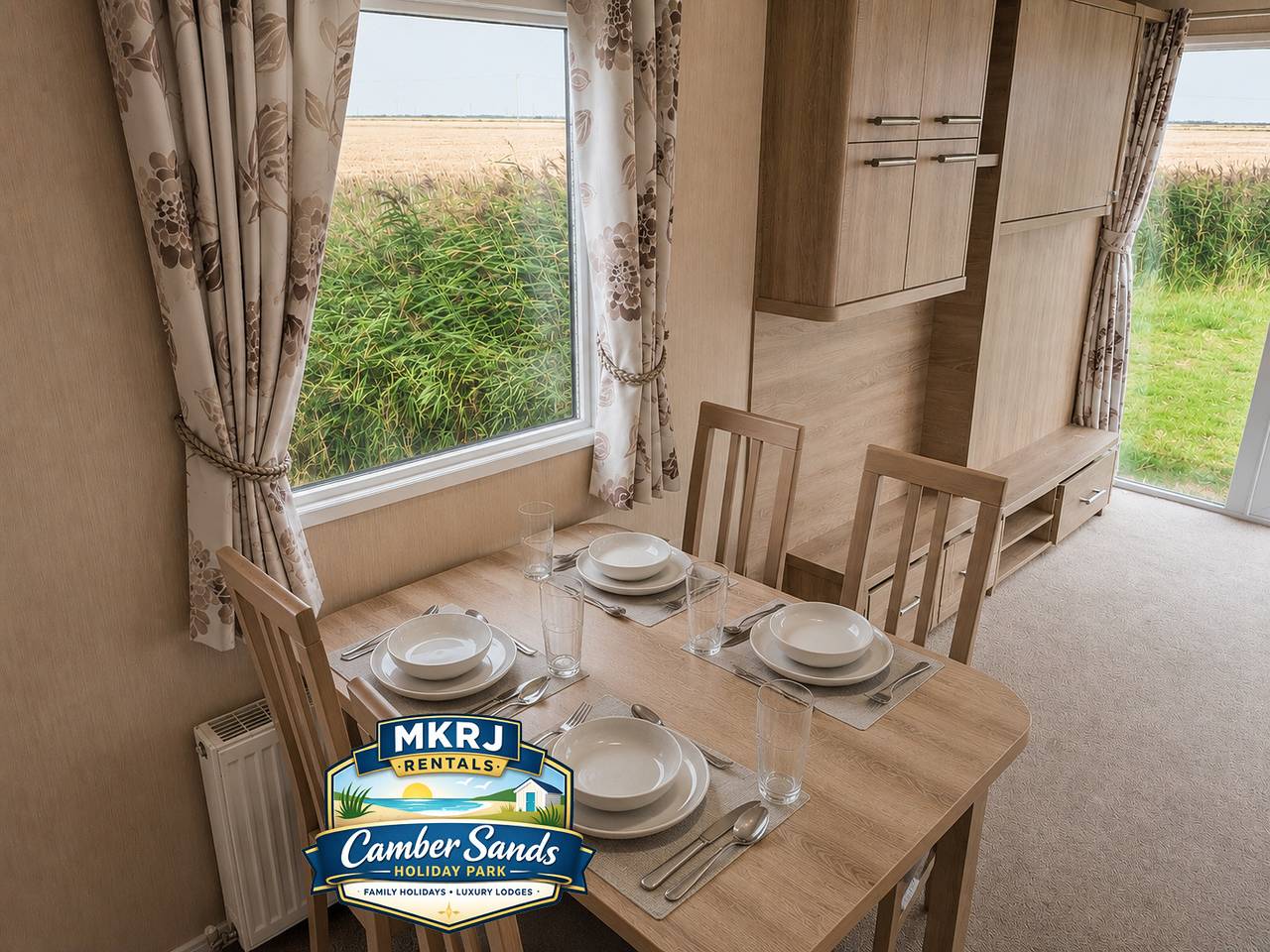 Mkrj Comfort- Premium Plot – Sleeps 8 - Pet Friendly mp267 in Camber Sands, Camber
