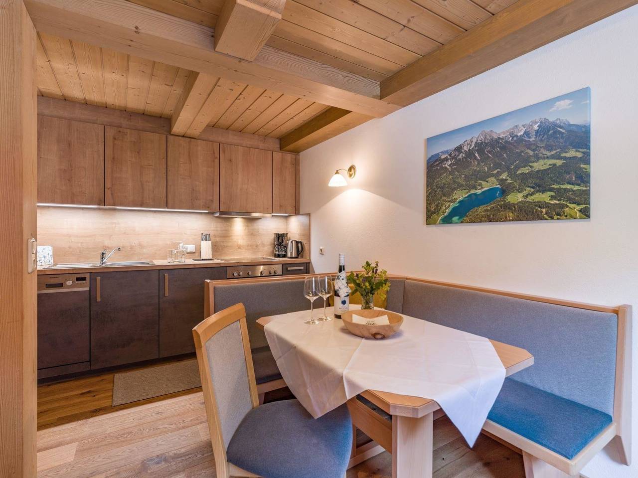 Geheel vakantieappartement, Frühstückspension/Appartement Hinterholzer in Scheffau am Wilden Kaiser, Kitzbüheler Alpen