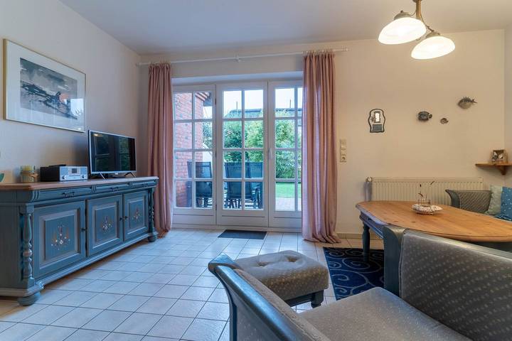 Schöne Ferienwohnung unter Reet mit Garten für 4 Personen im Ortsteil Ording in St. Peter-Bad, St. Peter-Ording