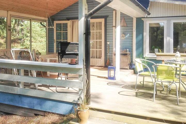 Fantastisches Haus mit 2 Schlafzimmern. in Yngsjö, Schwedische Ostsee