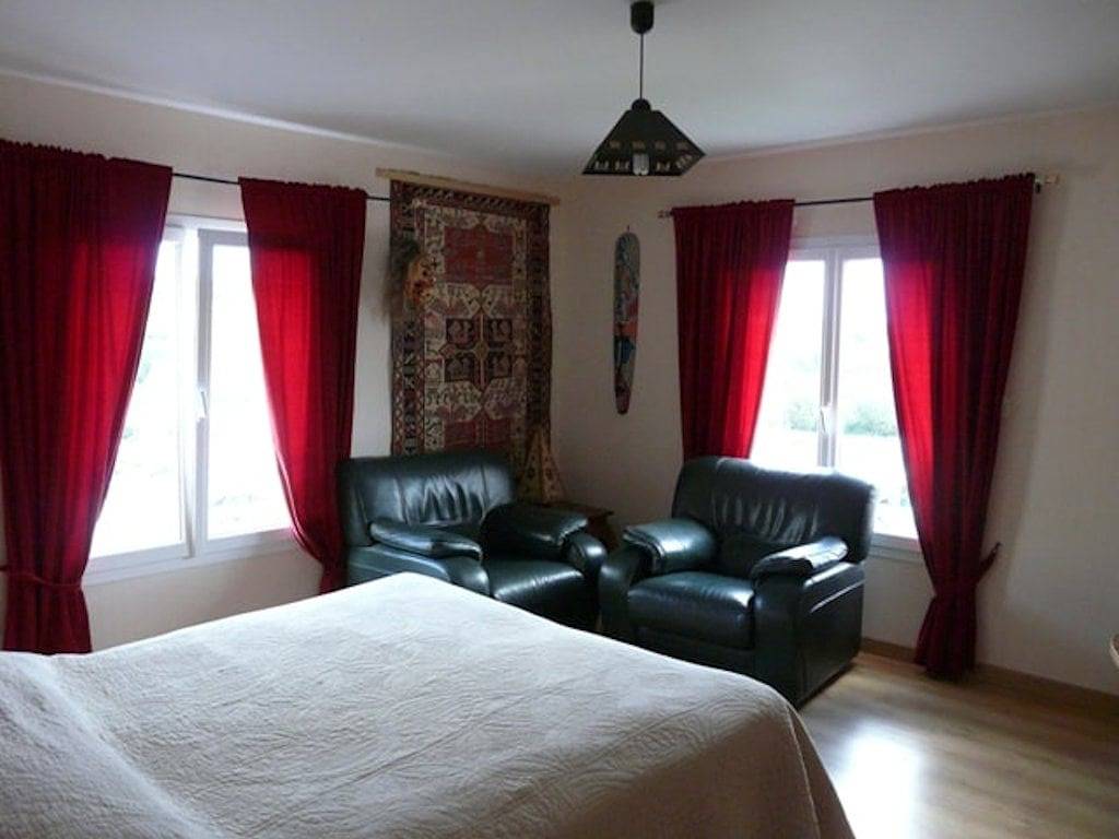 Chambres d'hôtes "Les Orchidées" - Chambre Africaine, familiale in Surtainville, Côte de la Déroute