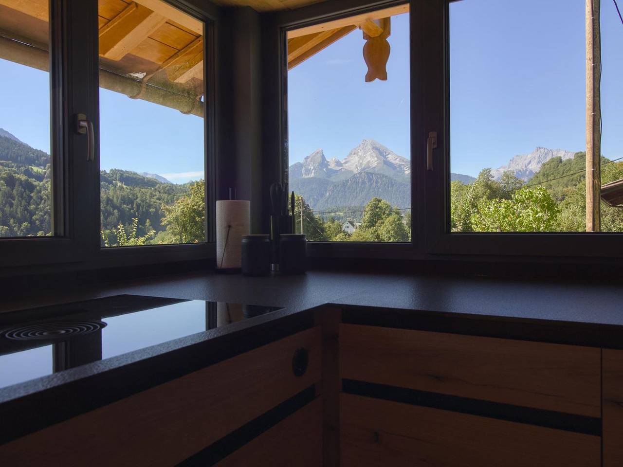 Exklusives Wellness-Chalet mit Watzmannblick & privater Quelle in Berchtesgaden, Berchtesgadener Alpen
