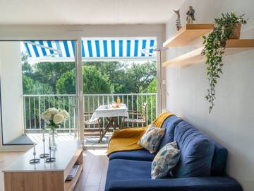 Gîte pour 4 personnes, avec balcon à Saint-Brevin-les-Pins