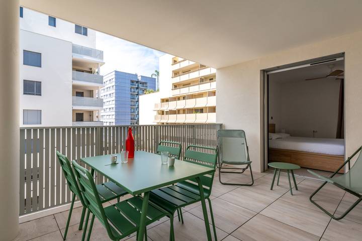Ferienwohnung für 4 Personen, mit Balkon in Montpellier - 3