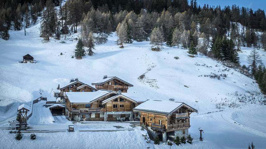 Chalet pour 19 personnes, avec balcon, animaux acceptés dans Paradiski - 3