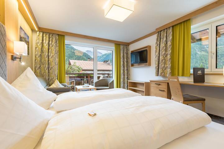 Hôtel pour 3 personnes, avec jardin ainsi que sauna et vue, animaux acceptés à Bach - 4