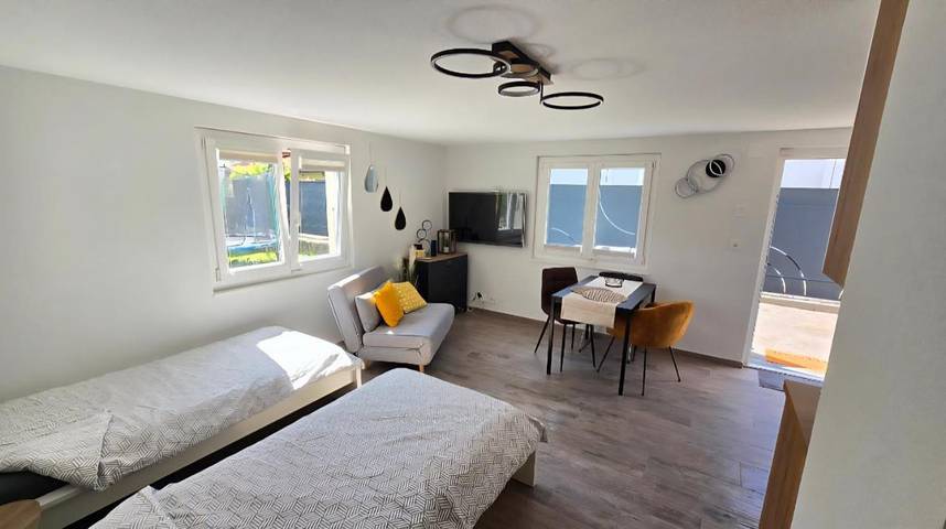 Gîte pour 2 personnes, avec Terrasse et Vue à Fully