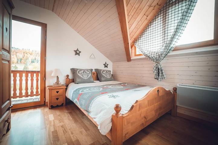 Gîte pour 7 personnes, avec jardin et balcon à Lamoura - 4